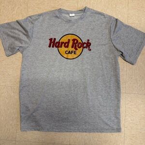 Hard Rock Cafe Men's Grey T-shirt
